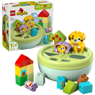 LEGO DUPLO My First 10441 Opetellaan muotoja: Koiranpentujen talo