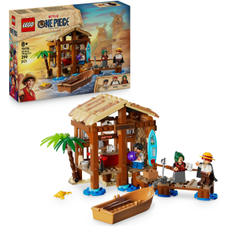 LEGO ONE PIECE 75636 Tuulimyllykylän mökki