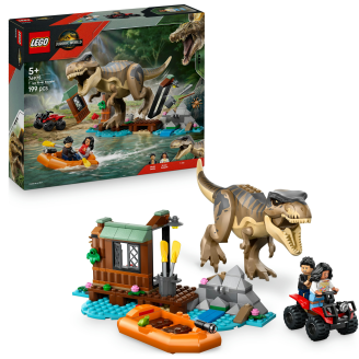 LEGO Jurassic World 76975 T. rex ja pako joella