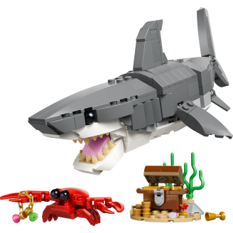 LEGO Creator 31381 Hurja hai ja aarrearkku