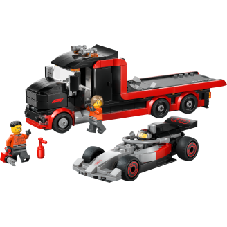 LEGO City Formula 1 60493 F1®-kuljetusauto ja Audi F1® ‑kilpa-auto