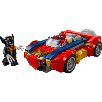 LEGO Super Heroes Marvel 76336 Spider-Manin auto vastaan Venomiksi muuttunut Wolverine