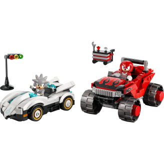 LEGO Sonic 77118 Silverin auto vastaan Knucklesin monsteriauto