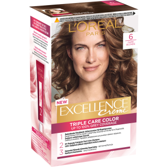 Kestoväri Loreal Excellence 6.0 Dark Blonde