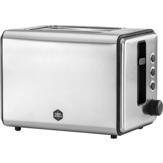 Leivänpaahdin OBH Nordica 2255 Bronx 2 viipaleelle, ruostumaton teräs