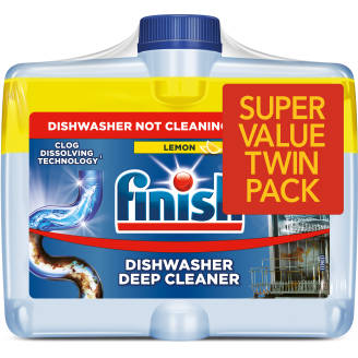 Astianpesukoneen Puhdistaja Finish 2 x 250 ml