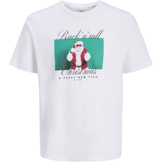 Miesten joulu-T-paita Stock & Hank Tinsel Xmas SS Tee