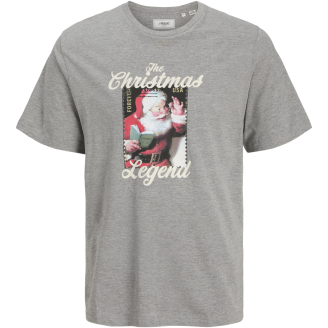 Miesten joulu-T-paita Stock & Hank Tinsel Xmas SS Tee