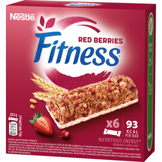 Viljavälipalapatukka 6 x 23,5 g Red Berries
