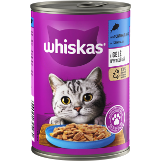 Kissanruoka Whiskas 400 g Tonnikalaa hyytelössä