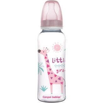 Tuttipullo Canpol babies 250 ml Africa pinkki