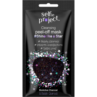 Kasvonaamio Selfie Project Peel-Off puhdistava hiili