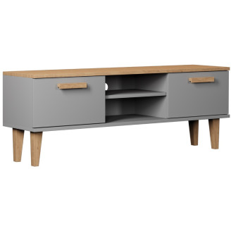 TV-taso Kocot 120 cm Denver harmaa/beige