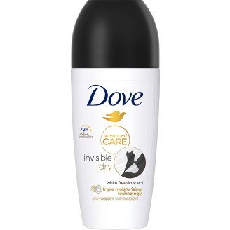 Deo roll-on Dove 50 ml Invisible Dry