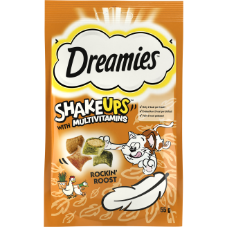 Kissanherkku Dreamies 55 g ShakeUps Rockin' Roost