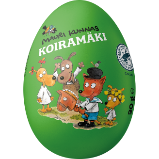 Yllätyssuklaamuna Mauri Kunnas 20 g Koiramäki