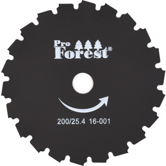 Raivausterä ProForest 200/25,4mm