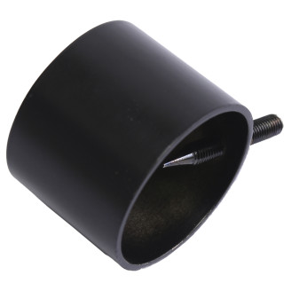 Päätytulppa Ø 36 mm pulverimaalattu musta