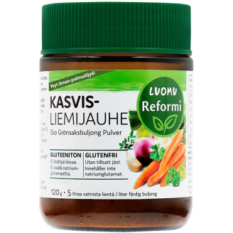 Kasvisliemijauhe luomu 120 g