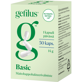 Gefilus Basic 50 kpl maitohappobakteeri