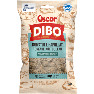 Lemmikin kuivatut lihapullat Dibo 100 g
