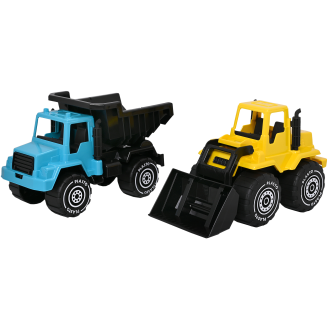 Kuorma-auto ja kauhakuormaaja Plasto 30 cm