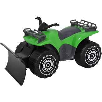 Mönkijä auralla Plasto 30 cm, vihreä