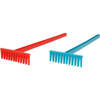 Plasto Harava 50 cm punainen/turkoosi