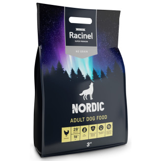 Koiranruoka Racinel 3 kg Nordic Adult Chicken