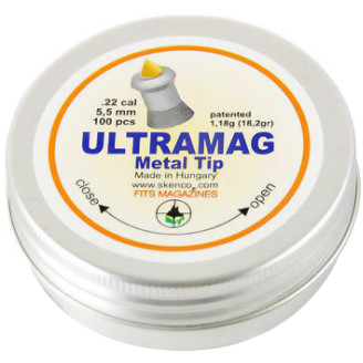 Ilmakiväärin luoti Coal UltraMag Metal Tip Power 5,50 mm