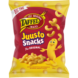 Juustosnacks Taffel 190 g juustonaksu