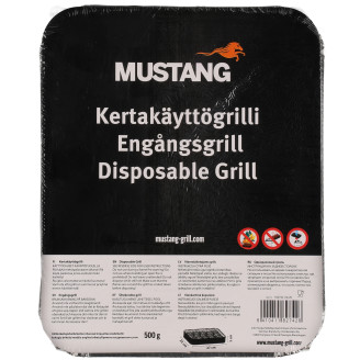 Kertakäyttögrilli Mustang 