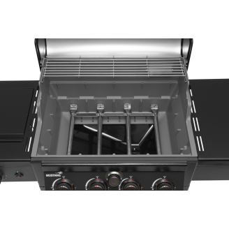 Kaasugrilli Mustang Charleston 4+1, 4 poltinta, sivukeitin infrapunalla