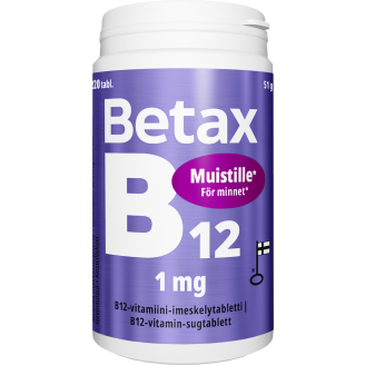 Betax Vitabalans 220 kpl B12 1 mg