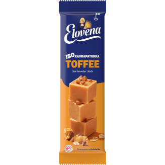 Iso kaurapatukka Elovena 48 g toffee