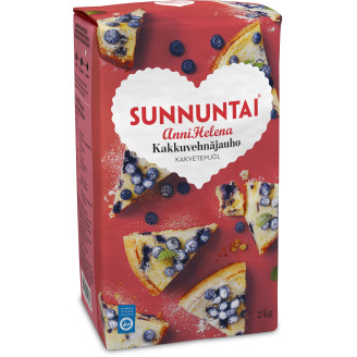 Kakkuvehnäjauho Anni Helena 2 kg