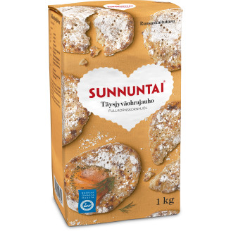 Täysjyväohrajauho 1 kg