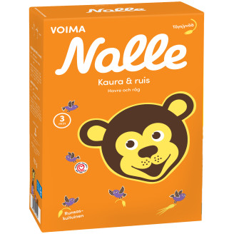 Nalle Kaura & ruis 750 g
