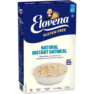 Pikapuuro Elovena 200 g Maustamaton gluteeniton