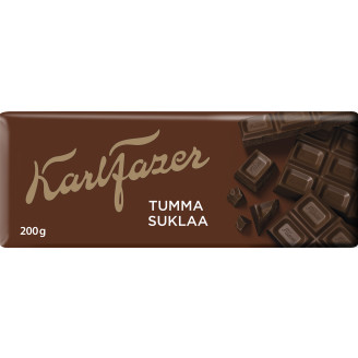Tumma suklaa 200 g suklaalevy