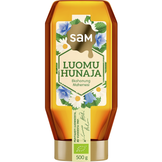 Luomuhunaja Sam 500 g