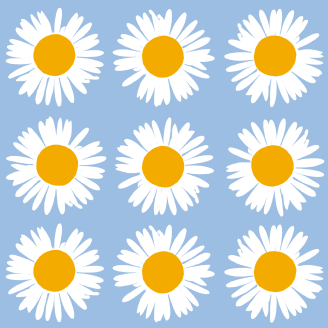 Lautasliina Marimekko 24 cm Auringonkukka sininen