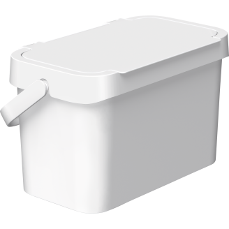 Biojäteastia SmartStore Collect 5 l valkoinen