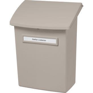 Postilaatikko Orthex välikannella hiekka