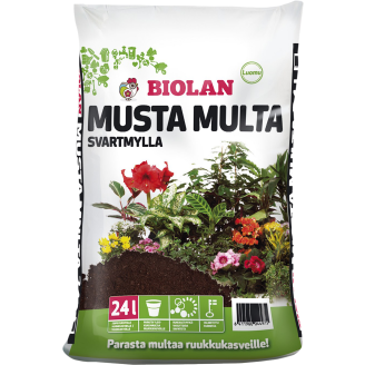 Musta multa Biolan 24 l