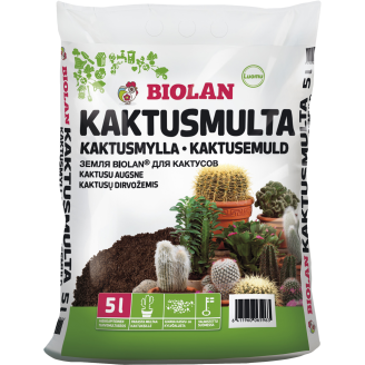 Kaktusmulta Biolan 5 l