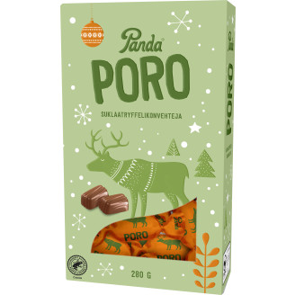 Suklaakonvehti Panda 280 g Poro