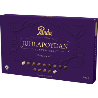 Juhlapöydän konvehteja 800 g