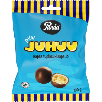 Juhuu tuplasuklaapallo Panda Palat 100 g