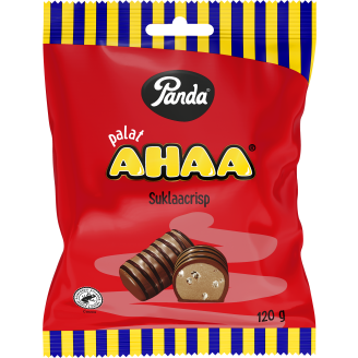 Ahaa suklaacrisp Panda Palat 120 g